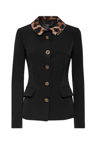 PHILIPP PLEIN Blazer LEOPARD 02 | black