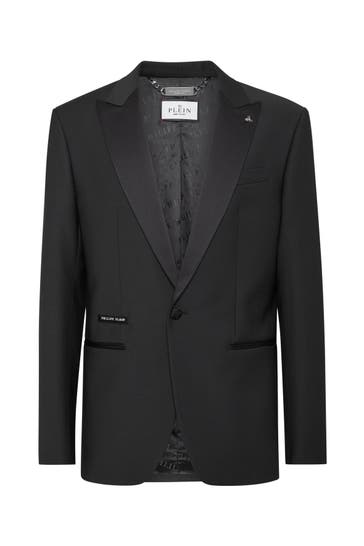 PHILIPP PLEIN Business-Sakko SKULL 02 | black Slim Fit