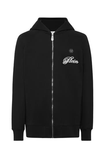 PHILIPP PLEIN Sweatjacke SIGNATURE 02 | black