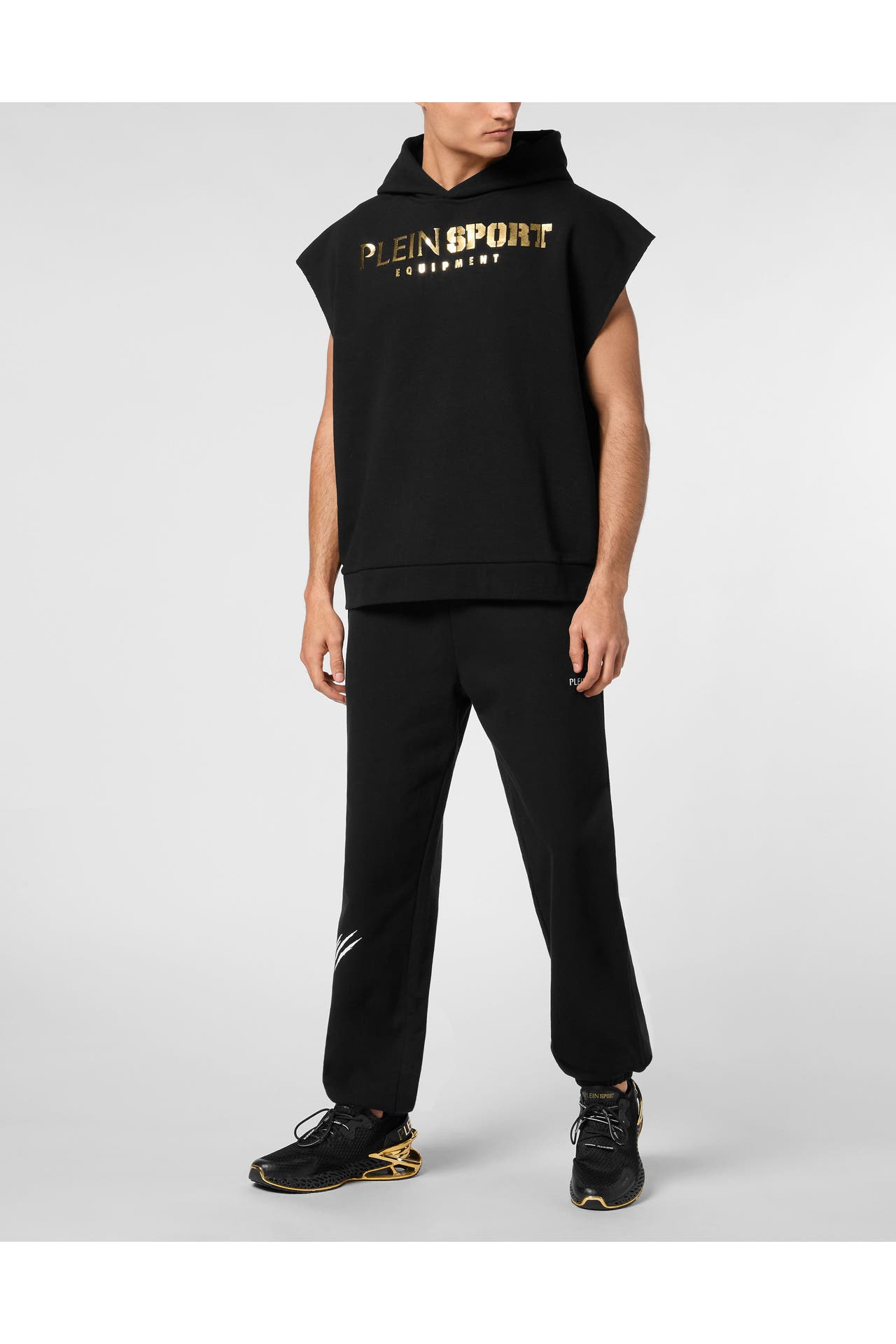 PLEIN SPORT Hoodie 0294 | black/lightgold, Bild 1