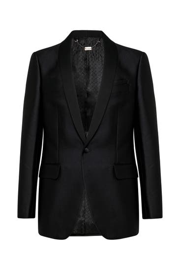 BILLIONAIRE Business-Sakko LION 0270 | black/silver Slim Fit