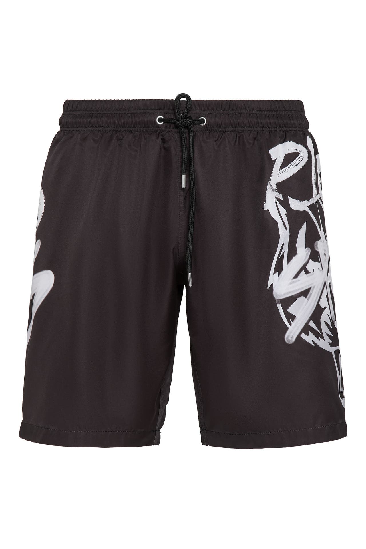 PLEIN SPORT Short TIGER 0201 | black/white, Bild 1