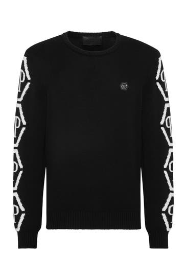 PHILIPP PLEIN Pullover HEXAGON 02 | black