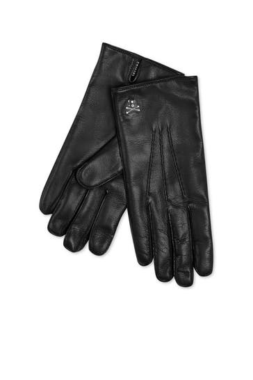 PHILIPP PLEIN Handschuhe SKULL 02 | black
