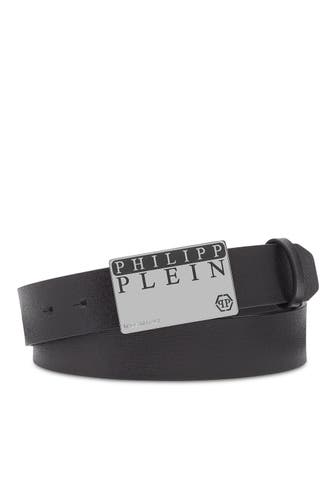 PHILIPP PLEIN Casual-Gürtel 0291 | black/nickel