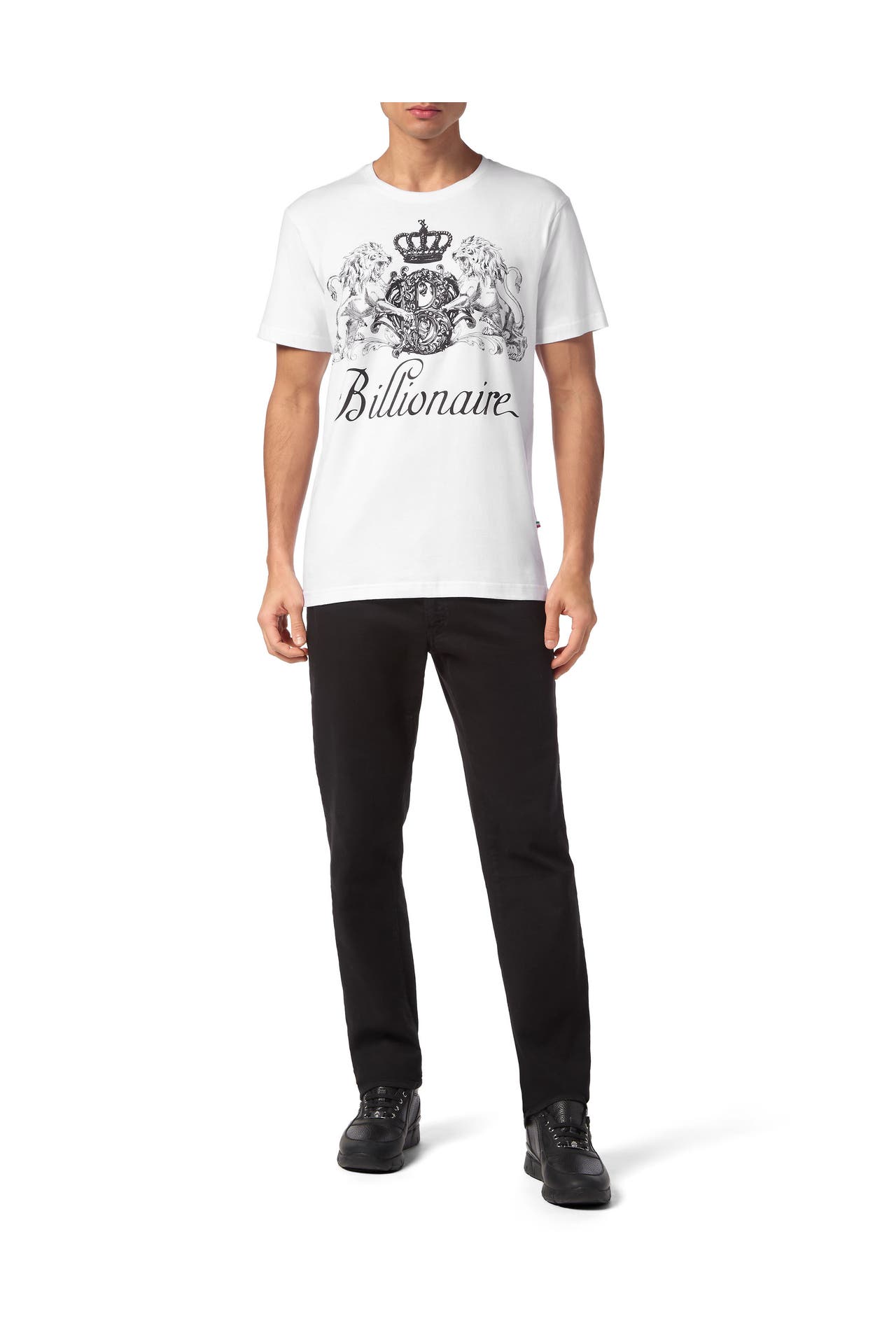 BILLIONAIRE Kurzarm-Rundhals-T-Shirt, Bild 1