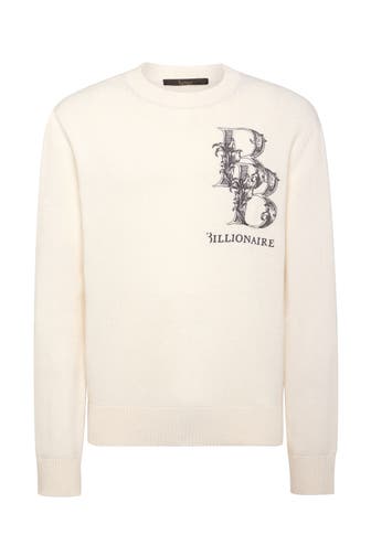 BILLIONAIRE Pullover LOVE 01 | white