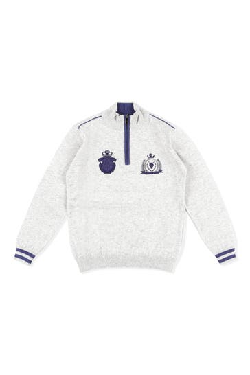 BILLIONAIRE Langarmshirt 1046 | greymelange