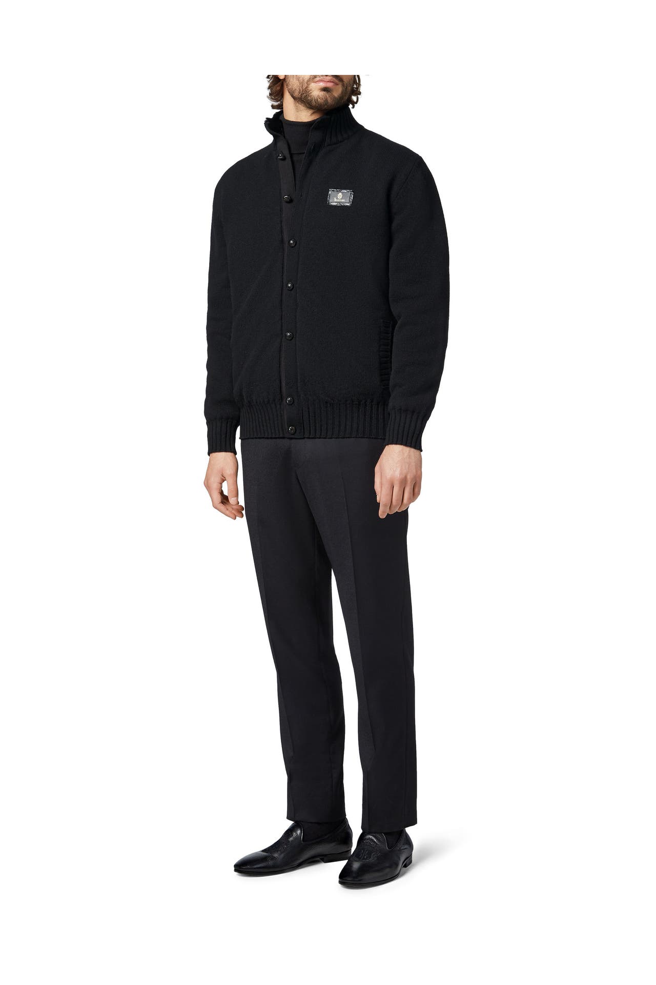 BILLIONAIRE Strickjacke 02 | black, Bild 1