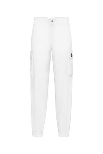 PHILIPP PLEIN Stoffhose 01 | white Chino