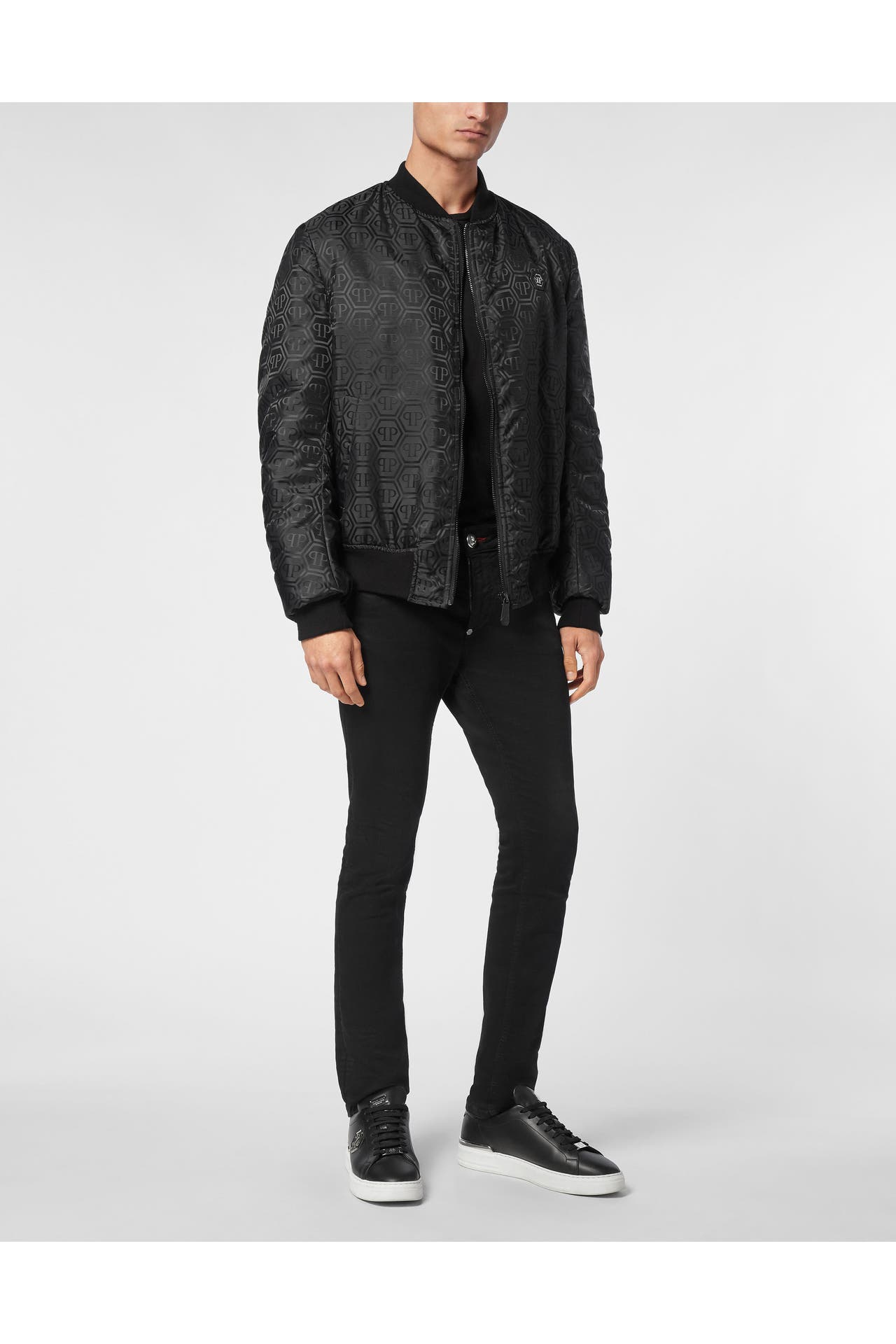 PHILIPP PLEIN Blouson MONOGRAM 02 | black, Bild 1