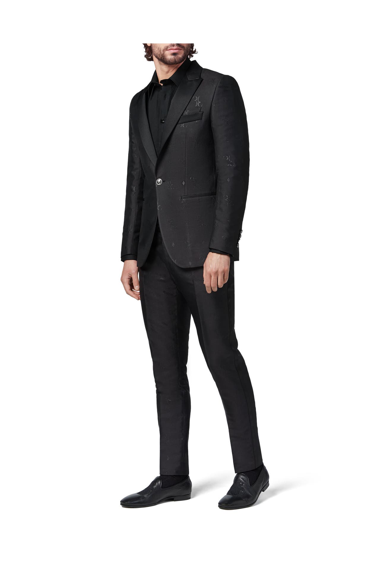 BILLIONAIRE Business-Sakko 02 | black Slim Fit, Bild 1