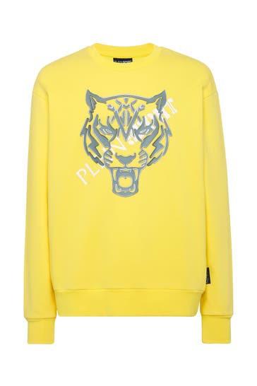 PLEIN SPORT Sweatshirt TIGER 09 | yellow