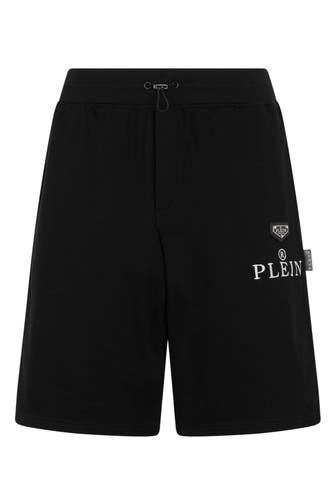 PHILIPP PLEIN Short 02 | black Wide/ Loose Fit