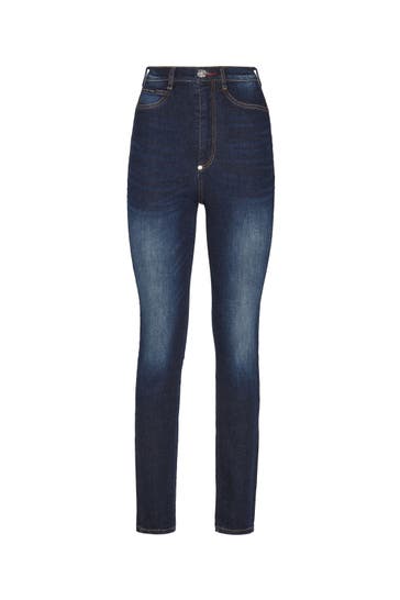 PHILIPP PLEIN Jeans ICONIC PLEIN 14DS | DeepBlueShrine Highwaist