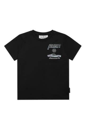 PHILIPP PLEIN T-Shirt SMILE 0222 | black/turquoise