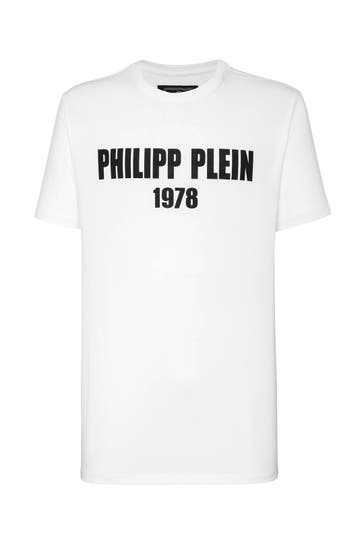 PHILIPP PLEIN Kurzarm-Rundhals-T-Shirt