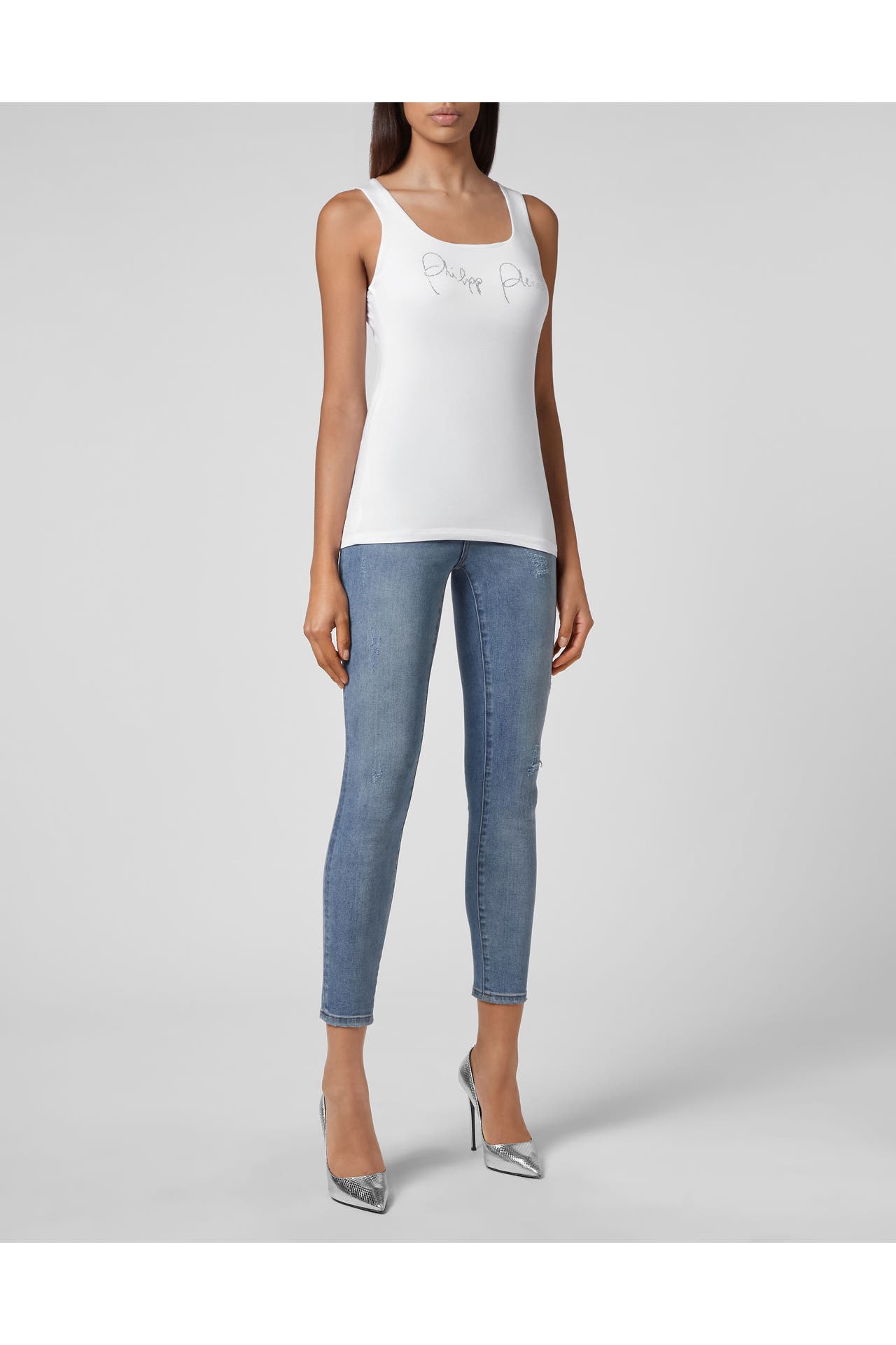 PHILIPP PLEIN Top 0160 | white/crystal, Bild 1