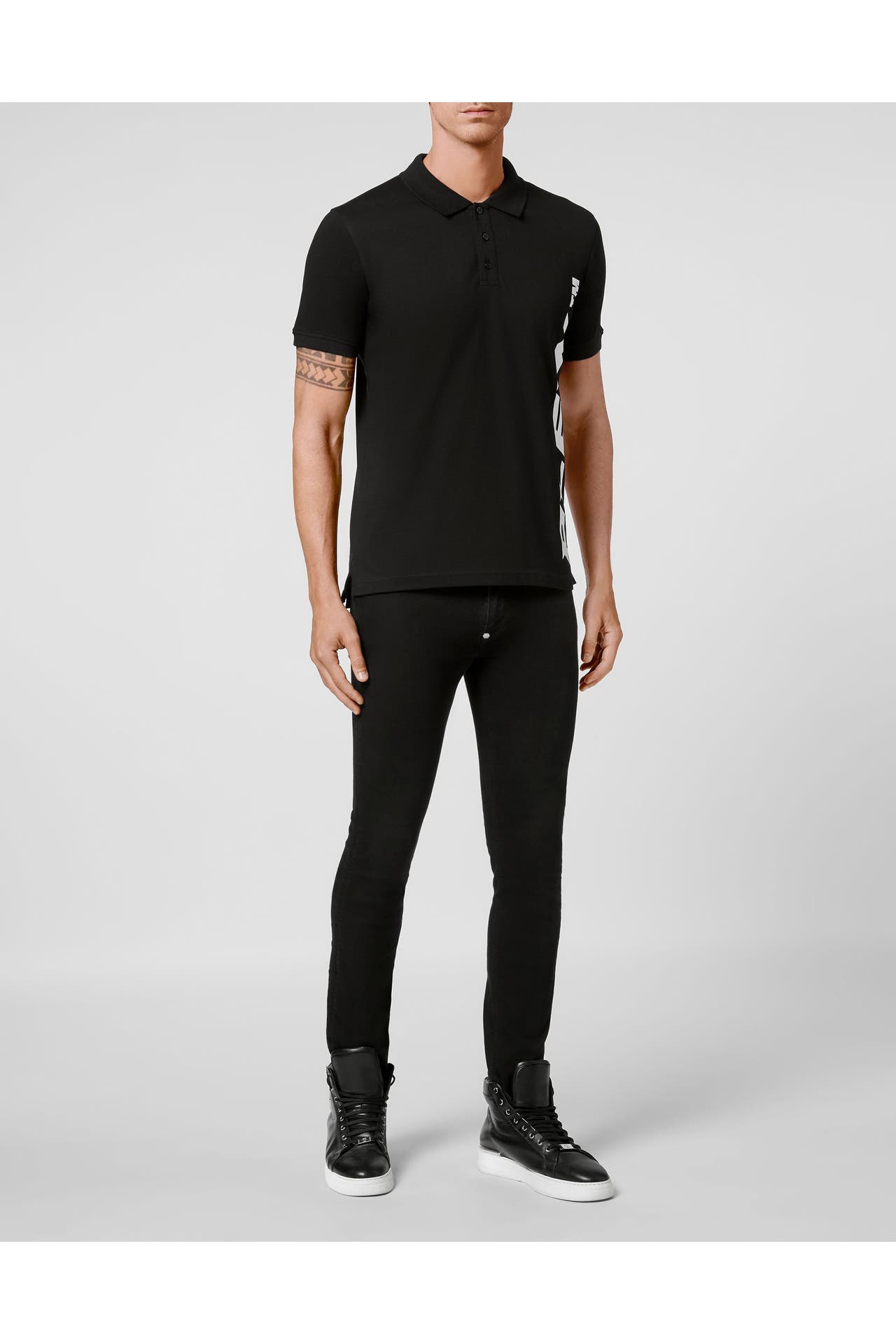 PHILIPP PLEIN Polo-Shirt 02 | black, Bild 1