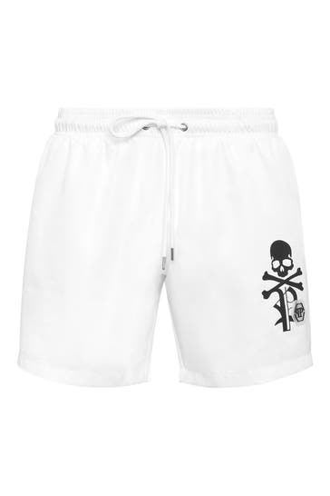 PHILIPP PLEIN Badehose SKULL&BONES