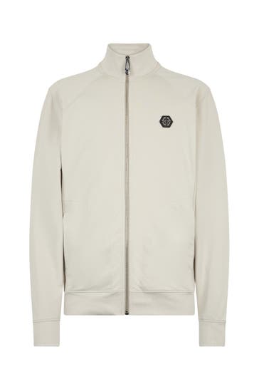 PHILIPP PLEIN Sweatjacke RACING 06 | beige