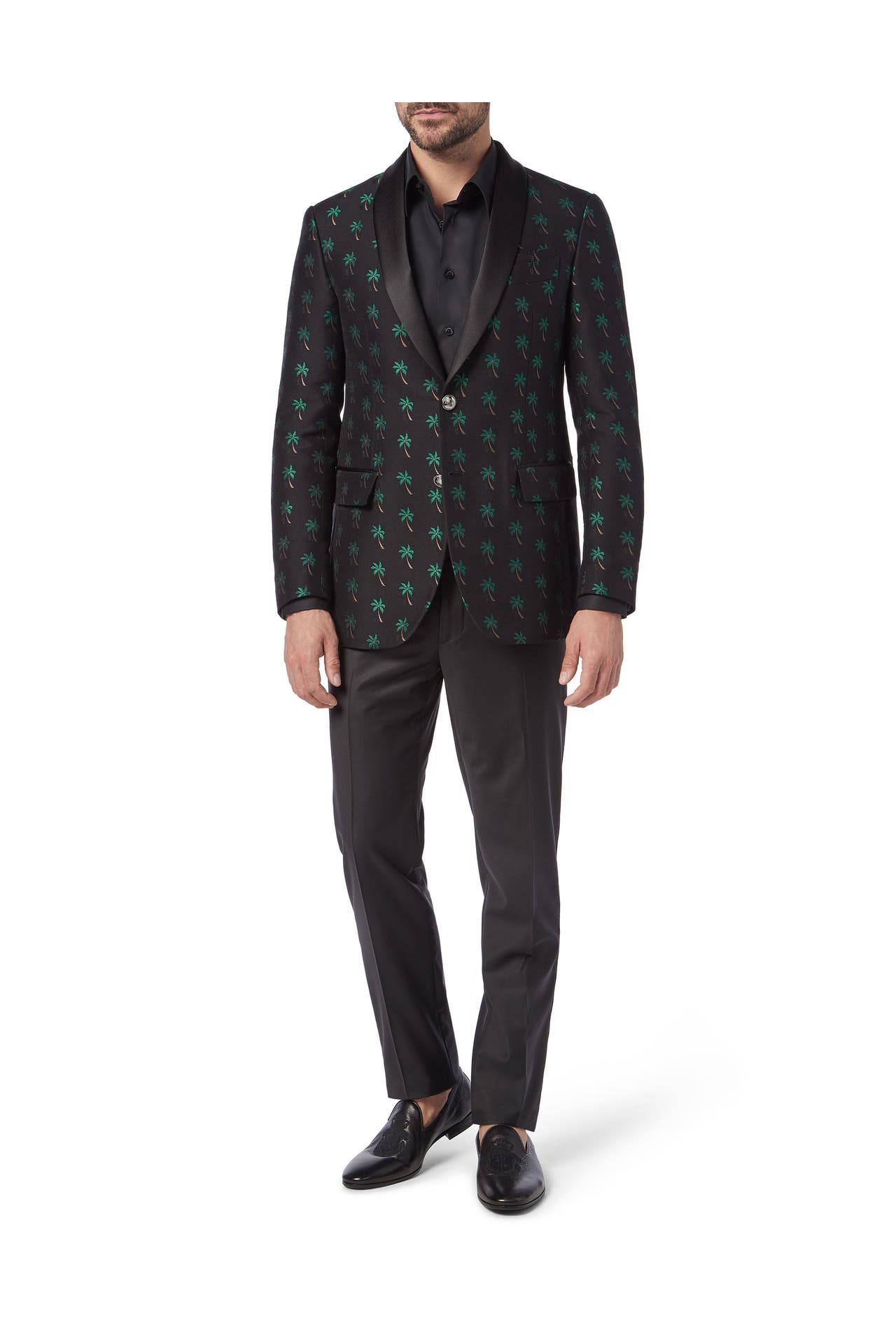 BILLIONAIRE Business-Sakko PALMS 02 | black Slim Fit, Bild 1