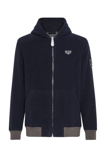 PHILIPP PLEIN Sweatjacke SIGNATURE 08 | middleblue