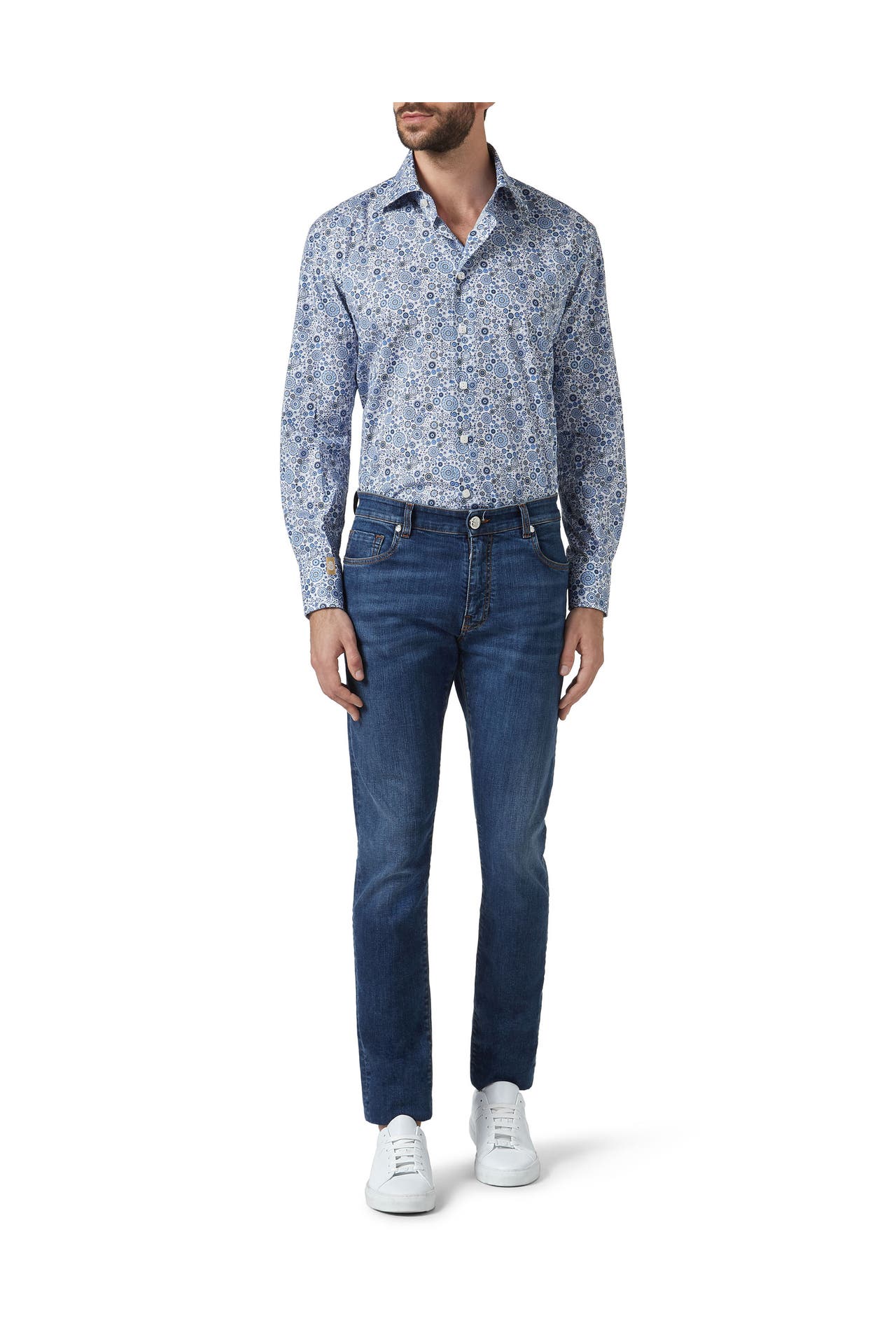 BILLIONAIRE Business-Hemd ORIGINAL 14 | darkblue Slim Fit, Bild 1