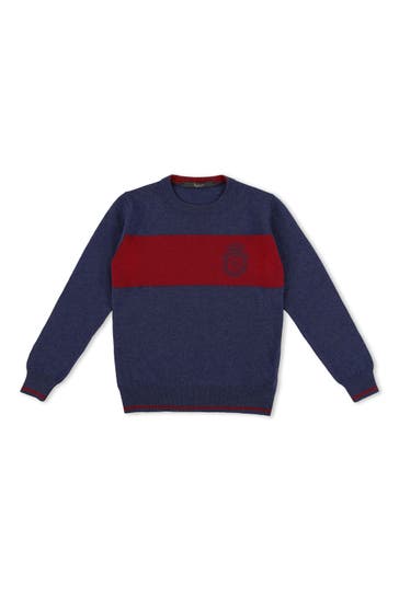 BILLIONAIRE Langarmshirt LOVE 1435 | darkblue+bordeaux