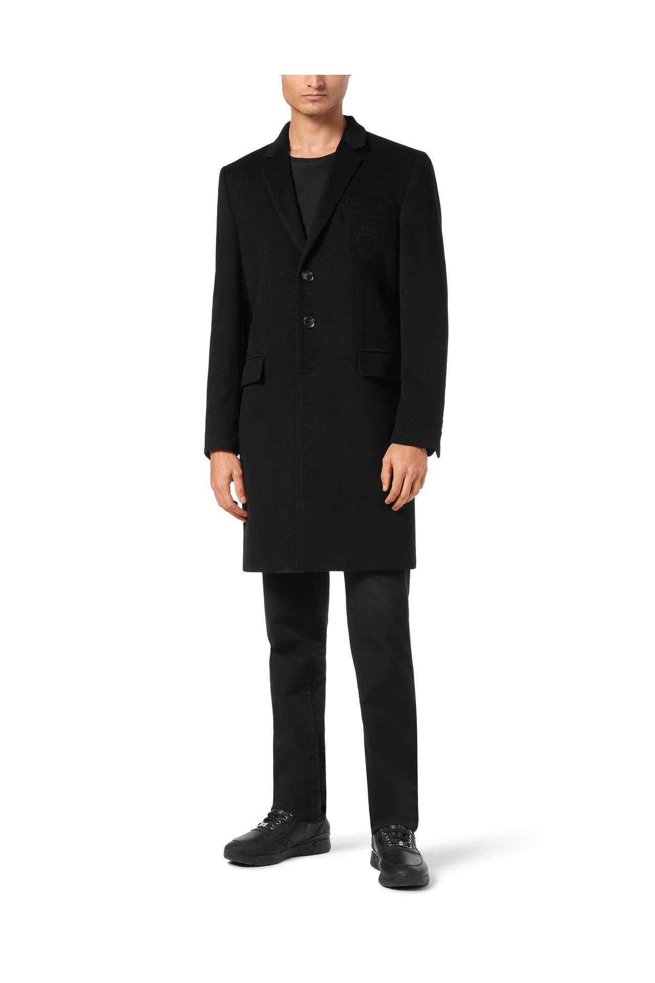 BILLIONAIRE Wollmantel 02 | black, Bild 1