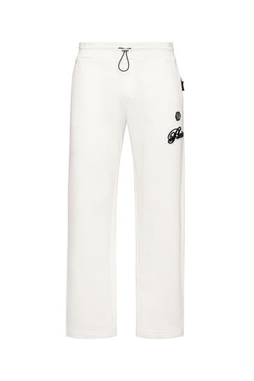 PHILIPP PLEIN Sweatpant SIGNATURE 01OF | OffWhite Loose Fit