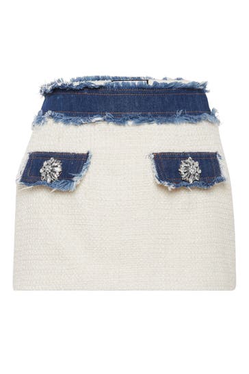 PHILIPP PLEIN Minirock 01 | white