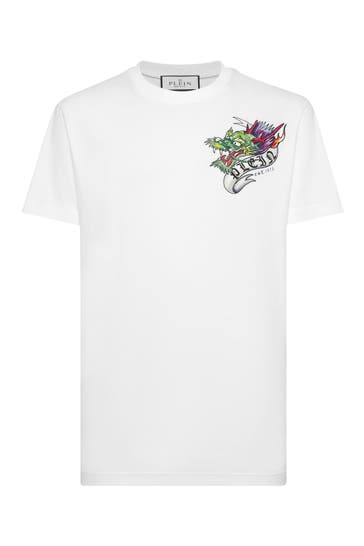 PHILIPP PLEIN T-Shirt Rundhalsausschnitt TATTOO