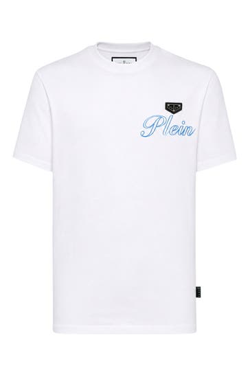PHILIPP PLEIN Kurzarm-Rundhals-T-Shirt