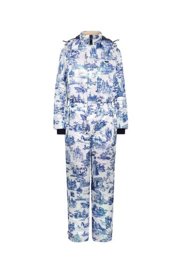 PHILIPP PLEIN Skihose EN PLEIN AIR 0124 | white+navy