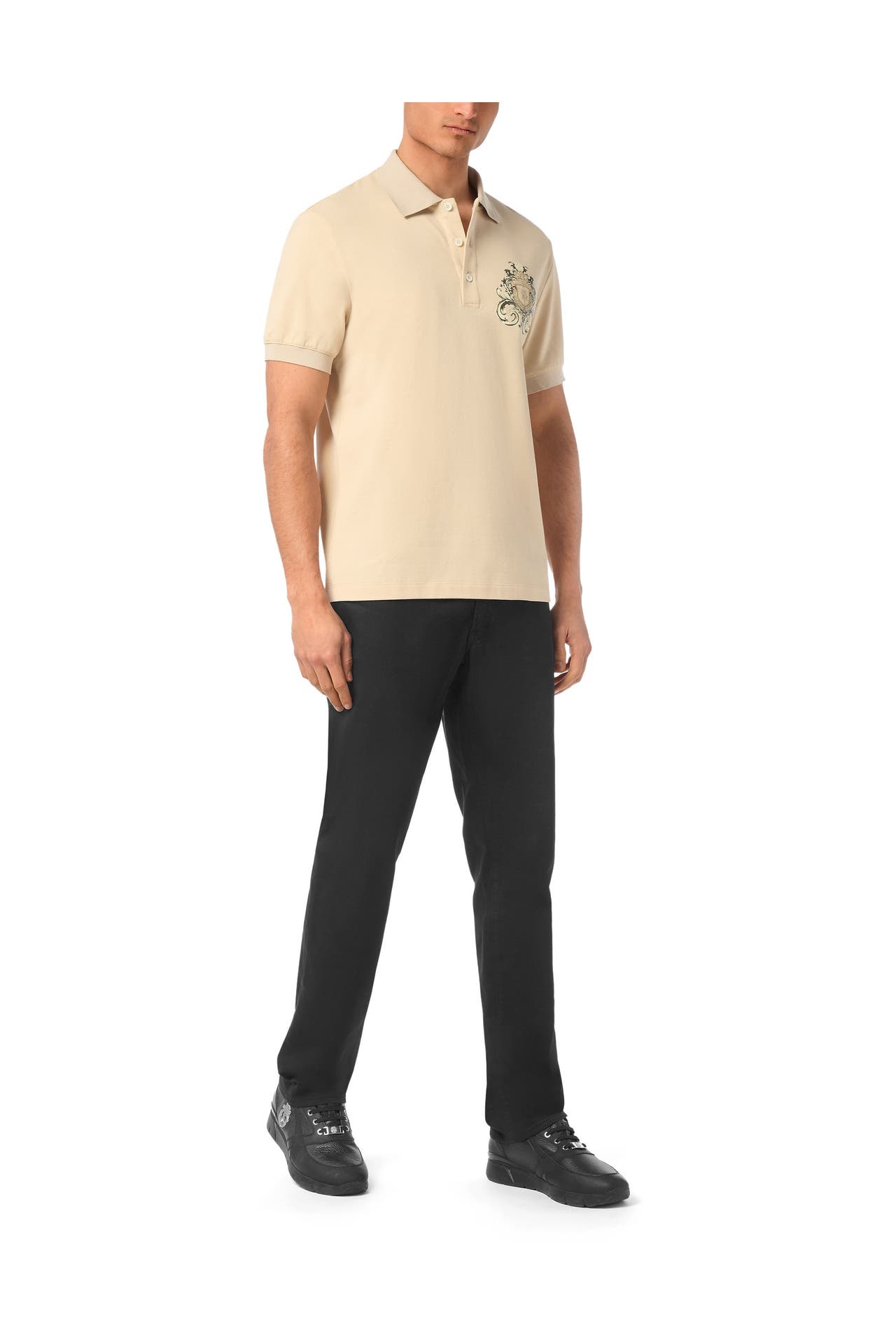 BILLIONAIRE Polo-Shirt BAROQUE 06 | beige, Bild 1