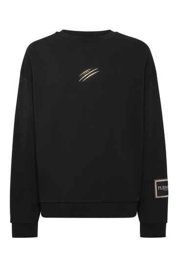 PLEIN SPORT Sweatshirt 0294 | black/lightgold