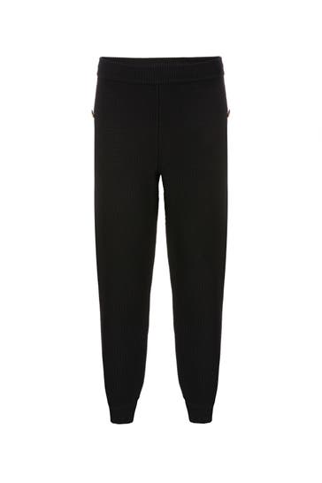 BILLIONAIRE Sweatpant CREST 02 | black Loose Fit