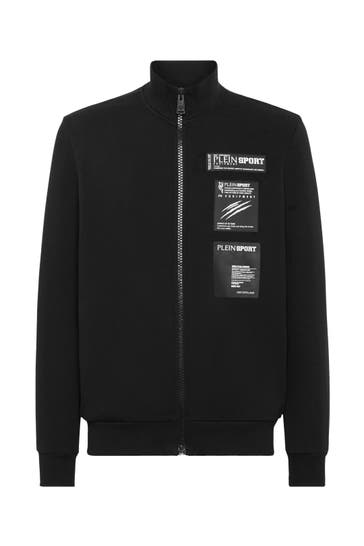PLEIN SPORT Sweatjacke SCRATCH 02 | black