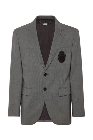 BILLIONAIRE Business-Sakko 10 | grey Slim Fit