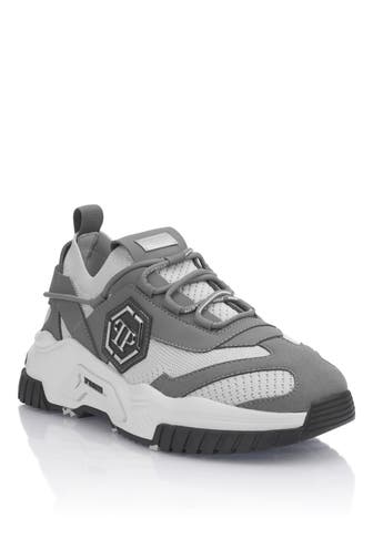 PHILIPP PLEIN Sneaker PREDATOR 1072 | grey/darkgrey
