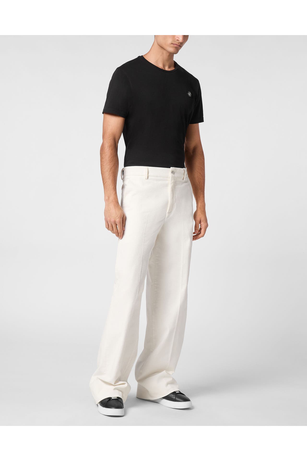 PHILIPP PLEIN Stoffhose 01 | white Chino, Bild 1