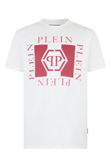 PHILIPP PLEIN Kurzarm-Rundhals-T-Shirt