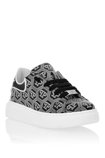 PHILIPP PLEIN Lo-Top Turnschuhe MONOGRAM