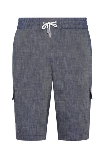 BILLIONAIRE Short 08 | middleblue Loose Fit