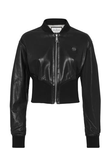 PHILIPP PLEIN Lederjacke 02 | black