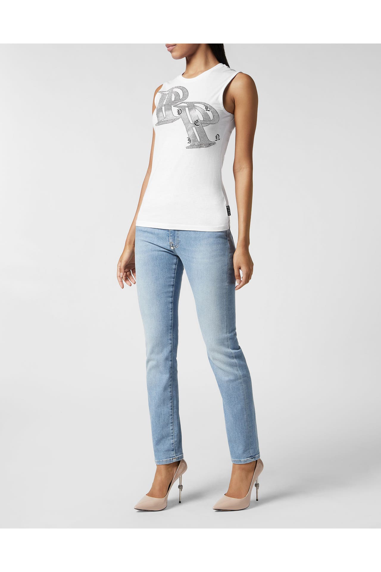 PHILIPP PLEIN Top 01 | white, Bild 1
