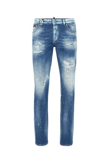 PHILIPP PLEIN Jeans SMILE 07TB | ThunderBlue Straight