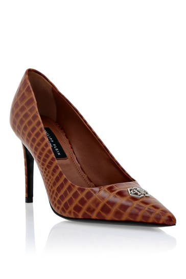 PHILIPP PLEIN High Heels HEXAGON 04 | brown