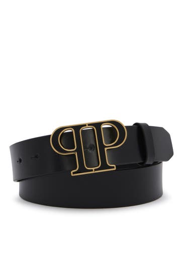 PHILIPP PLEIN Casual-Gürtel 0293 | black/lightgold